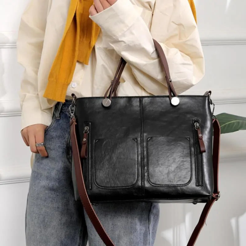 Mia | Leather Shoulder Bag