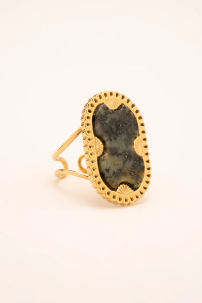 African Turquoise Ring