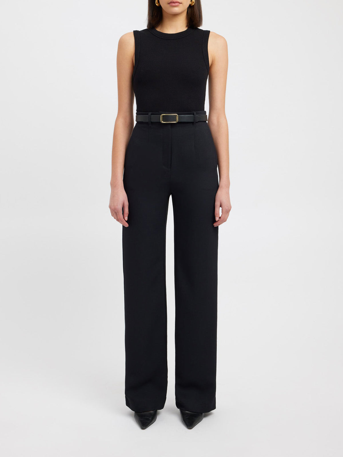 Krista - Business Casual Straight Leg Dress Pants