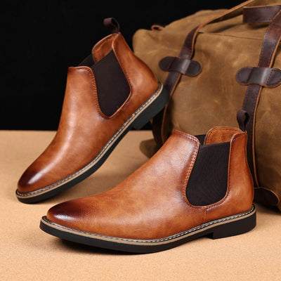 Boston™ - Classic Leather Chelsea Boots