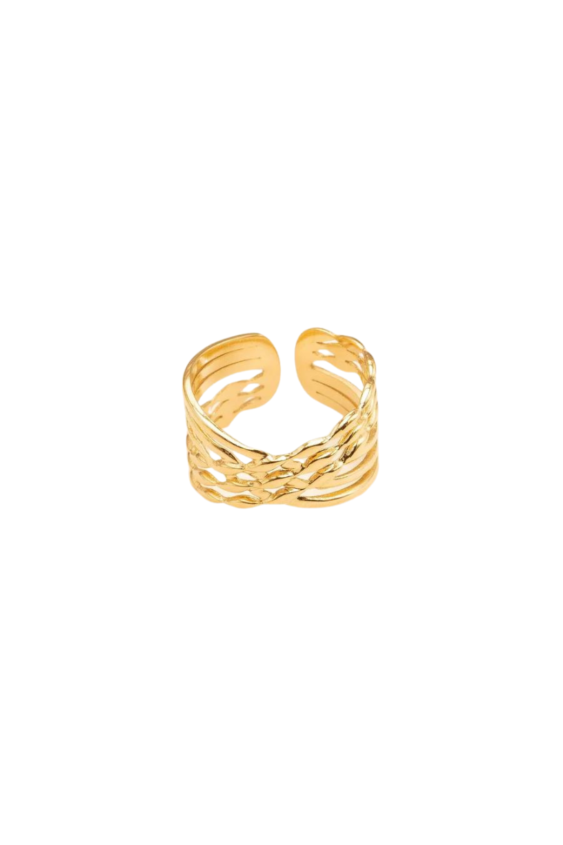 Twisted Textured Ring