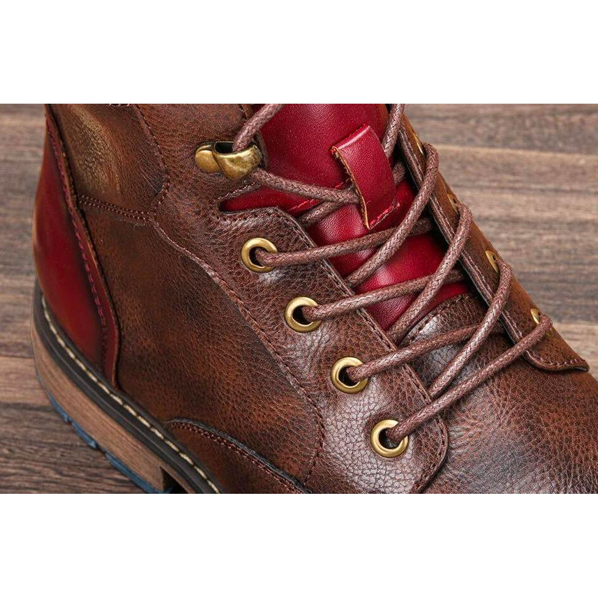 Aaron | Handmade premium leather Oxford boots