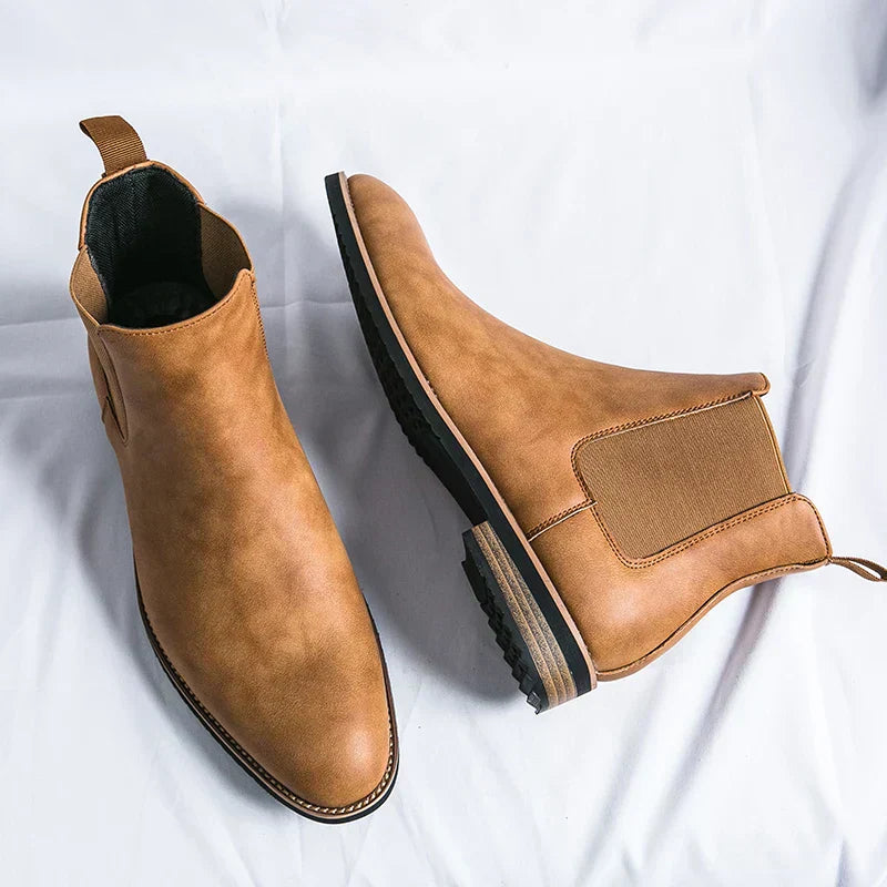 Kayden | leather Chelsea boots