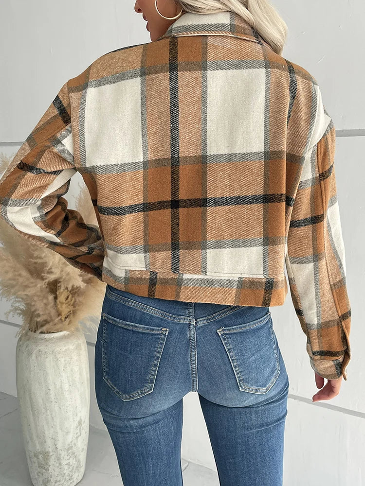 NORA | Plaid Premium Jacket