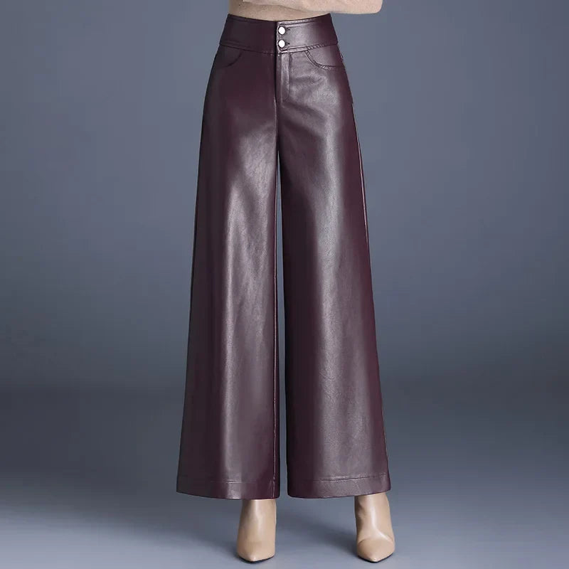 Oriana Leather Pants