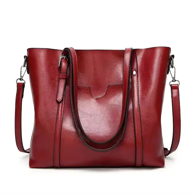 VICTORIA | LEATHER TOTE BAG