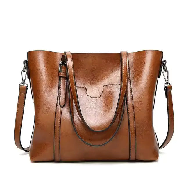 VICTORIA | LEATHER TOTE BAG