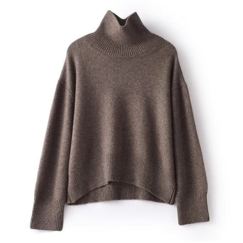 Jennifer |  Cashmere Turtleneck