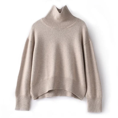 Jennifer |  Cashmere Turtleneck