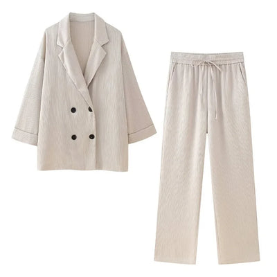 IVY- Autumn Jacket Pants Set