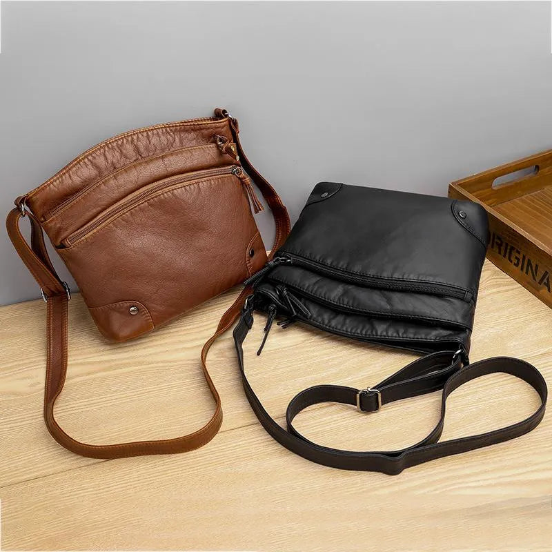 LEILA | LEATHER CROSSBODY BAG